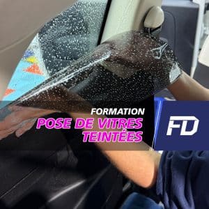 Formation pose vitres teintées automobile en Martinique – cursus pratique